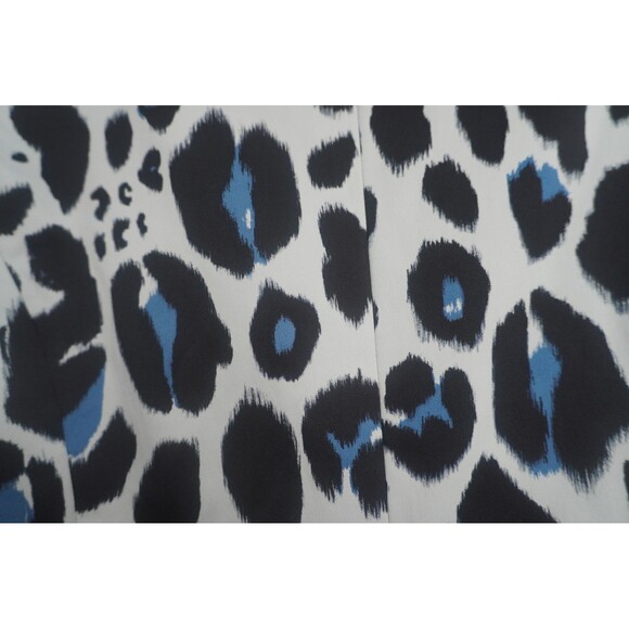 Kardashian Kollection Leopard Print Blue Black White Tailored Blazer Size XL NWT - Picture 3 of 12